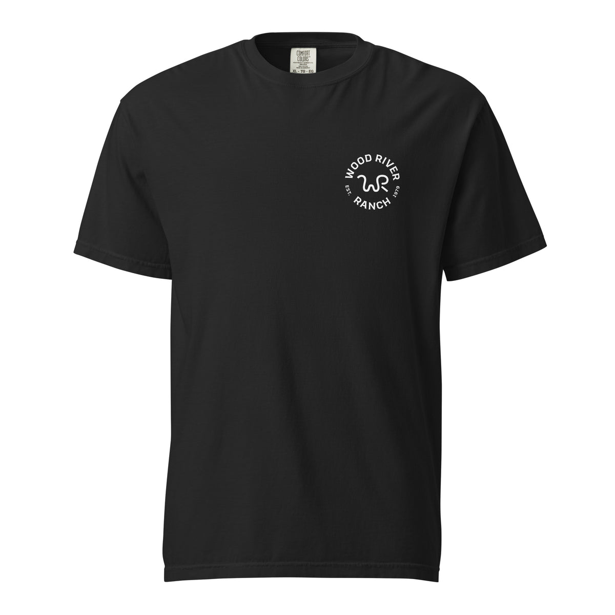 Garment-Dyed Heavyweight T-Shirt — Black