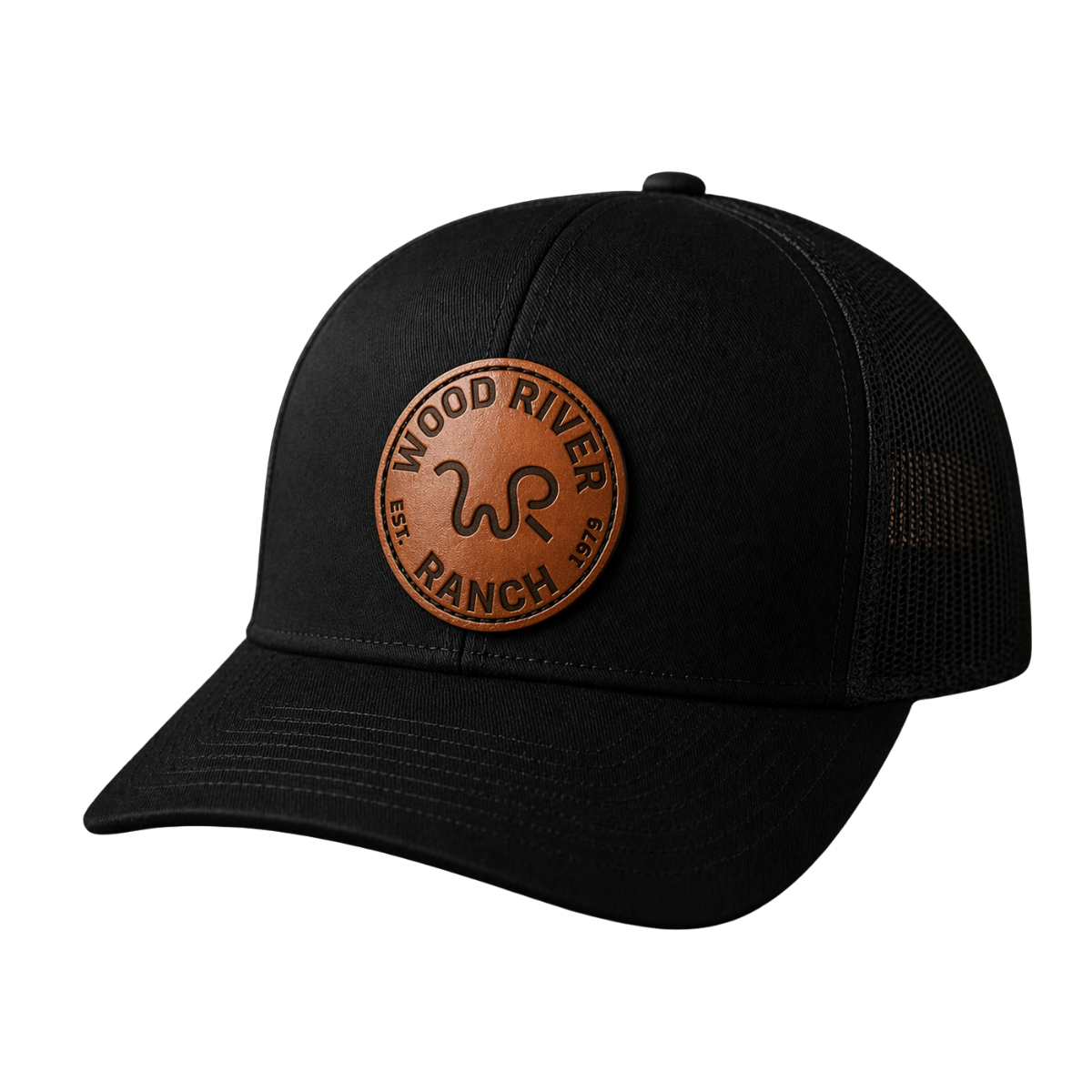 Richardson R-Flex Trucker Cap w/ Leather Patch